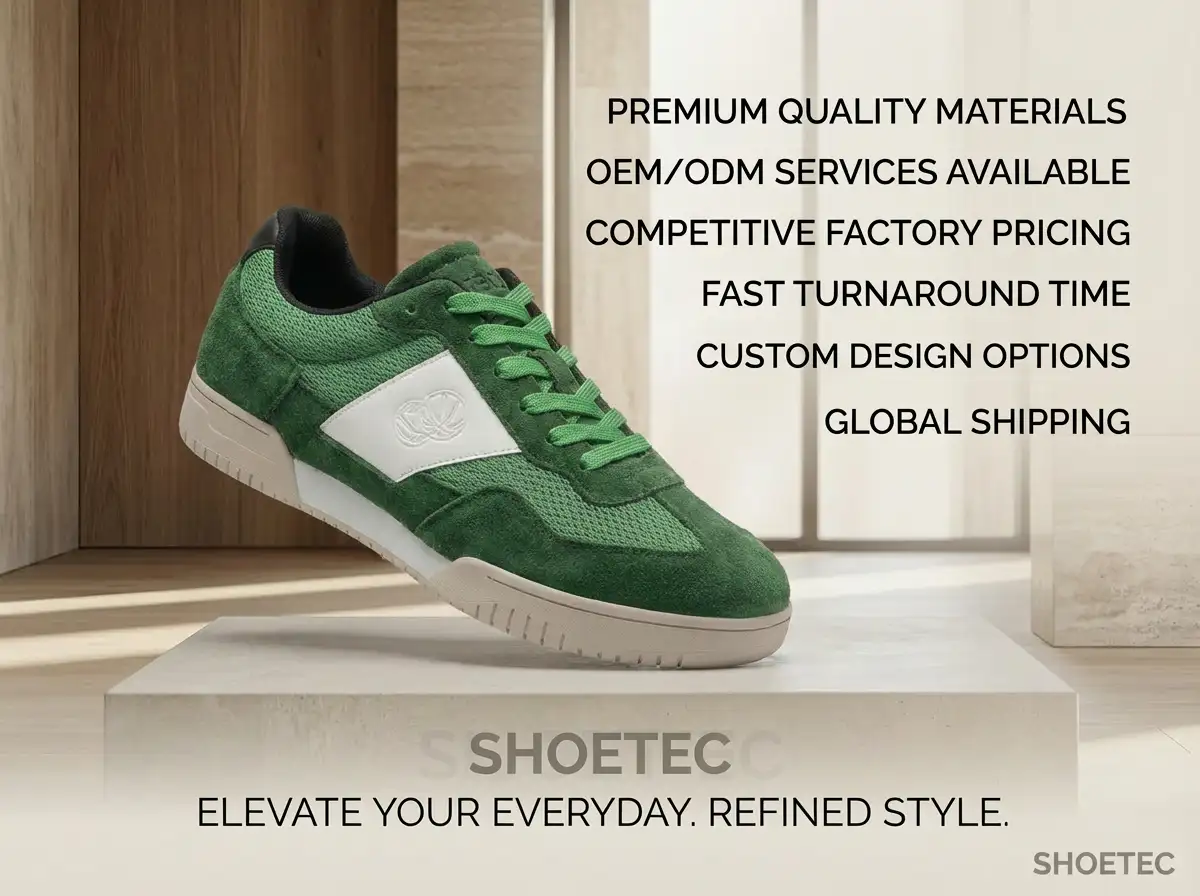 Small business owner unboxing branded sneaker samples in a studio workspace with design sketches nearby.