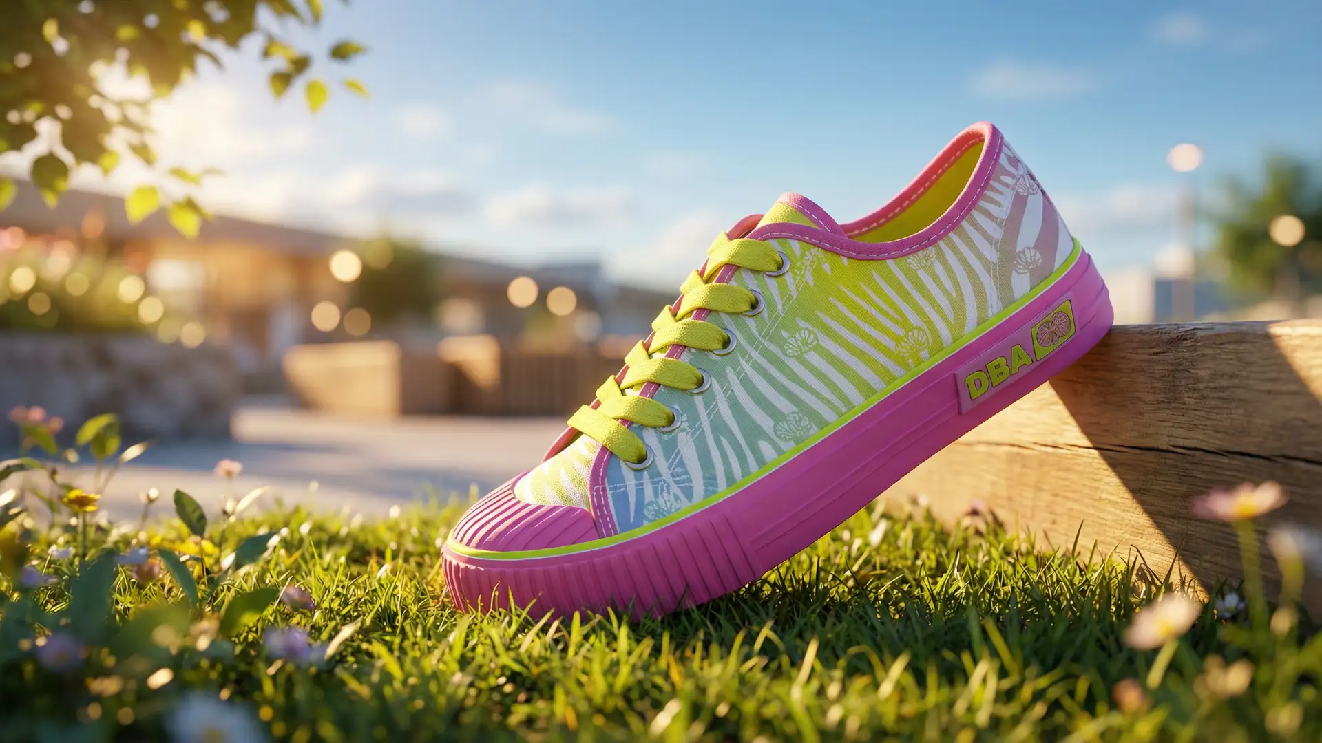 A vibrant collection of classic and custom canvas shoes displayed on a clean studio background, showcasing versatile designs from a leading canvas shoe manufacturer.