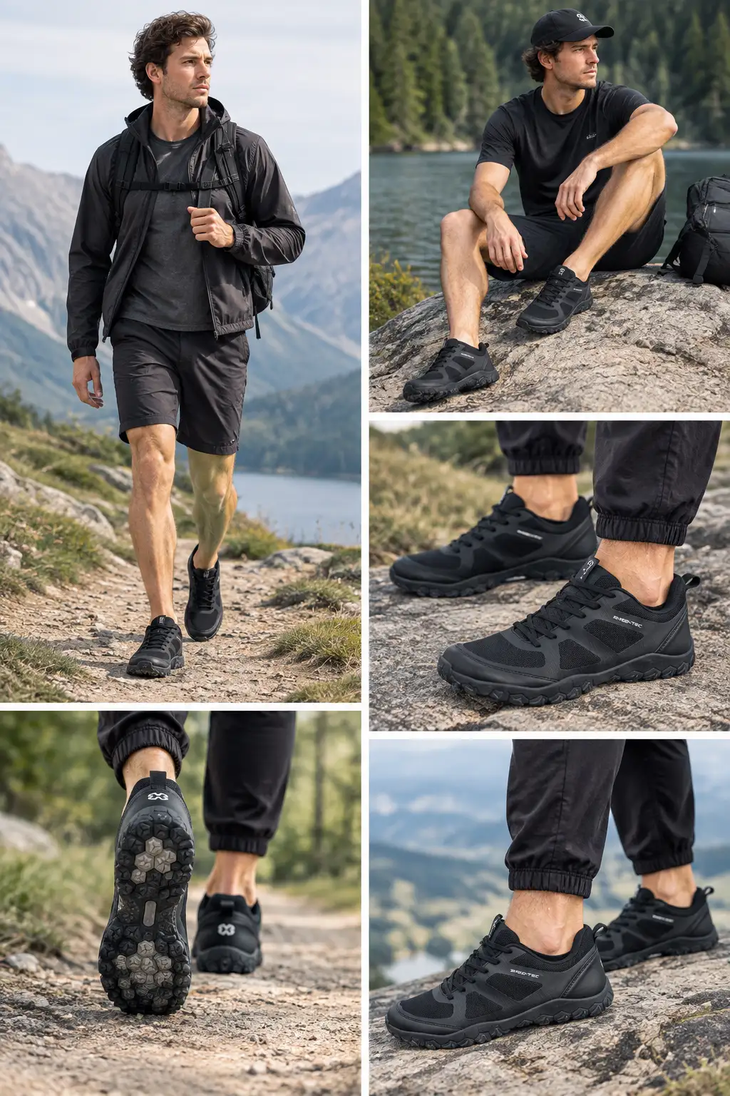 SHOETEC wide toe casual shoes with spacious toe box, flexible outsole and comfortable everyday walking design